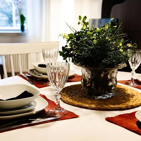 Mukava Saunallinen Kaksio Omalla Sisaeaenkaeynnillae Ja Ilmaisella Autopaikalla Apartmán