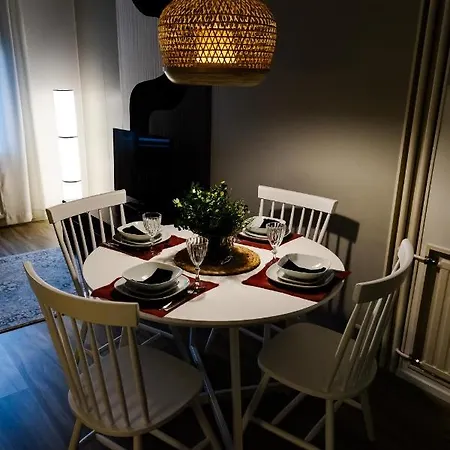 Mukava Saunallinen Kaksio Omalla Sisaeaenkaeynnillae Ja Ilmaisella Autopaikalla Apartmán